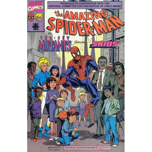 Spider-Man And the New Mutants #1 VF ; Marvel Comic Book