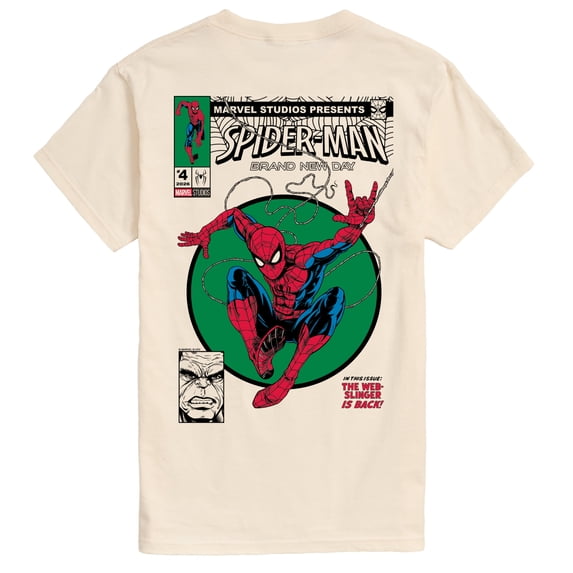 Spider-Man - Comic Book Cover Short Sleeve Graphic T-Shirt