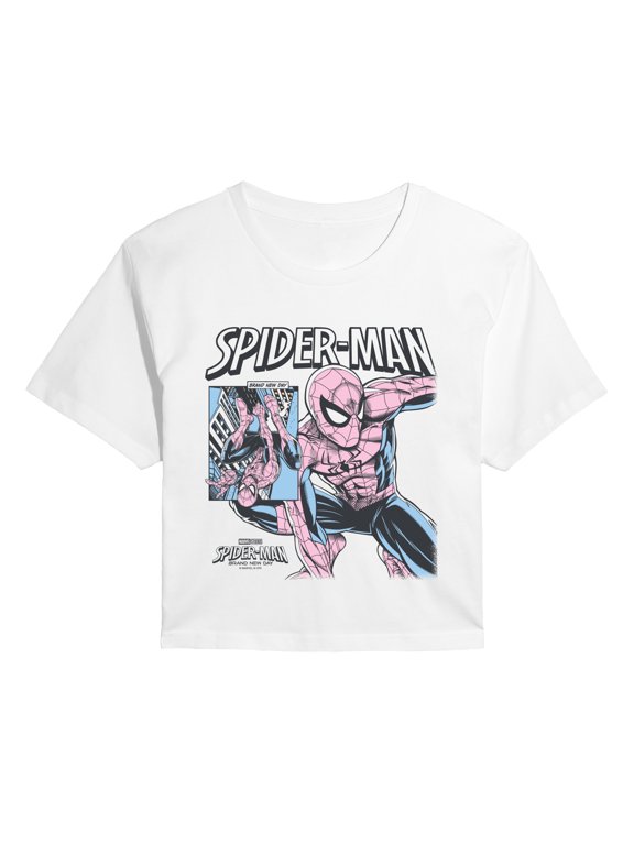 : BND - Comic Panel - Juniors Cropped Graphic T-Shirt