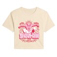 thumbnail image 1 of Spider-Man - Femme Street- Juniors Cropped Graphic T-Shirt Cropped Graphic T-Shirt, 1 of 4