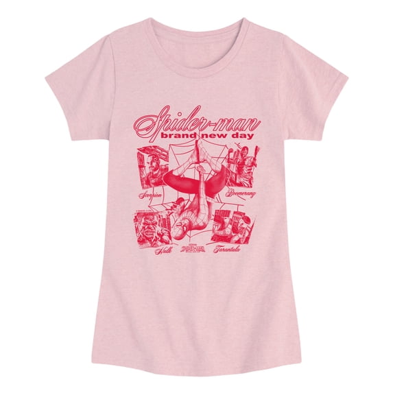 Spider-Man: BND - Magazine - Youth Girls Fitted Short Sleeve T-Shirt