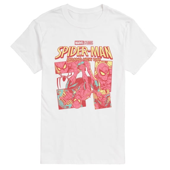 Spider-Man: BND - Panels Men's Short Sleeve Graphic T-Shirt