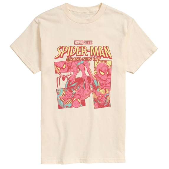 Spider-Man: BND - Panels Men's Short Sleeve Graphic T-Shirt