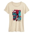 thumbnail image 1 of Spider-Man - Villian Comic Book Panels Short Sleeve Graphic T-Shirt, 1 of 5