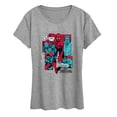 thumbnail image 1 of Spider-Man - Villian Comic Book Panels Short Sleeve Graphic T-Shirt, 1 of 5