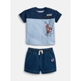 thumbnail image 1 of Spider-Man Baby Boys Graphic Tee and Matching Shorts Set, 2-Piece, Sizes 0/3M-24M, 1 of 3