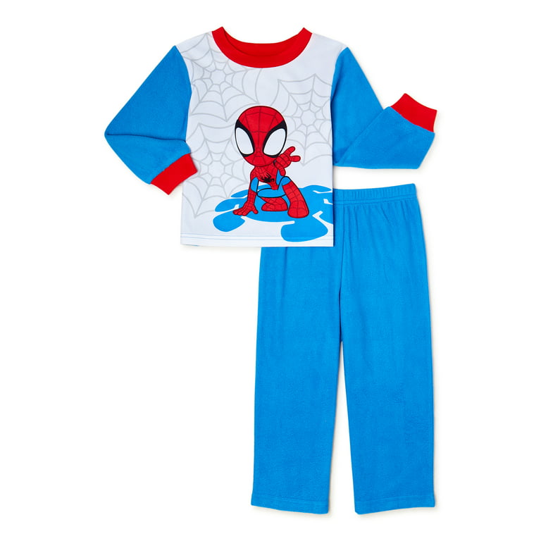 Spider-Man Pijama Niño Algodón Spiderman 2 Pzs