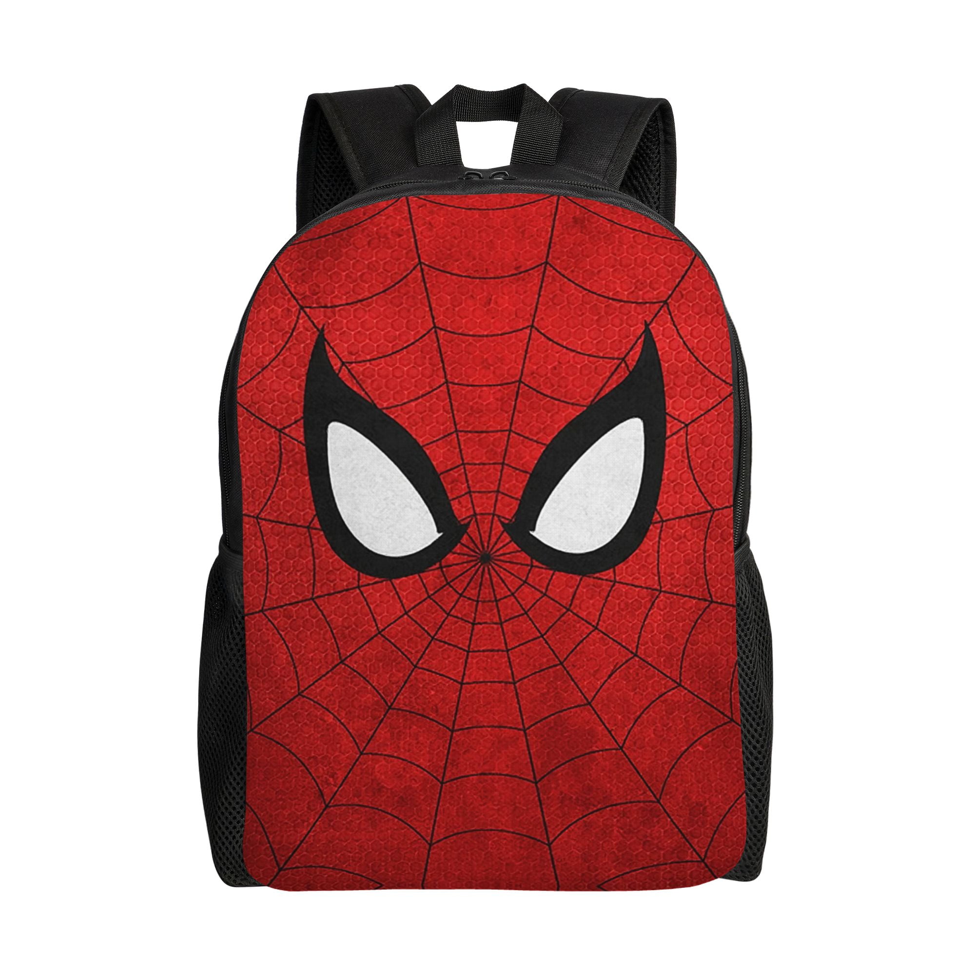 Spider Man Backpack, Adult Kids Simple Lightweight Casual Backpack for ...