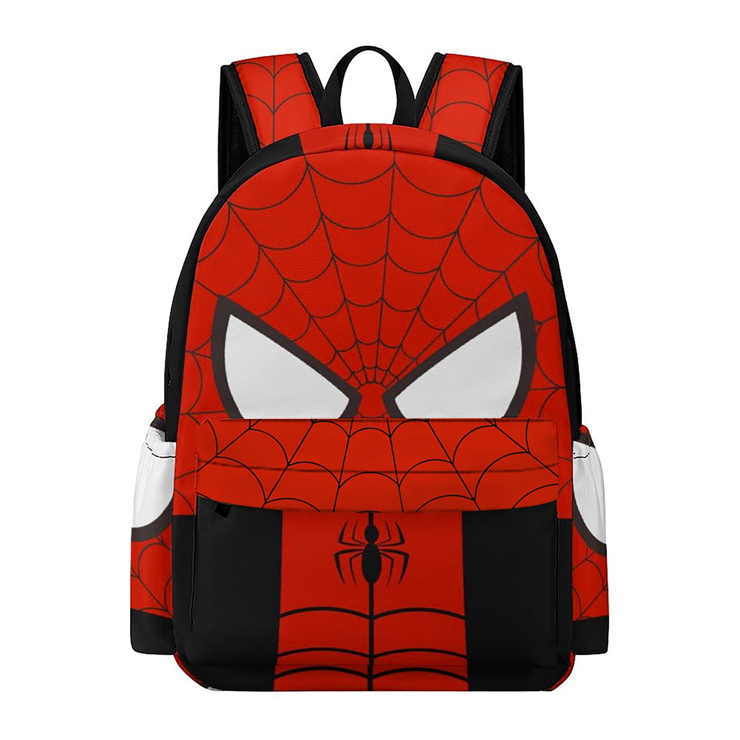 Spider-Man Backpack Large Capacity Multifunctional 17 Inch Schoolbag for Men Women Teenager Camping Hiking Travel School