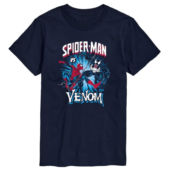 Spider-Man - Vs Venom - Men's Short Sleeve Graphic T-Shirt
