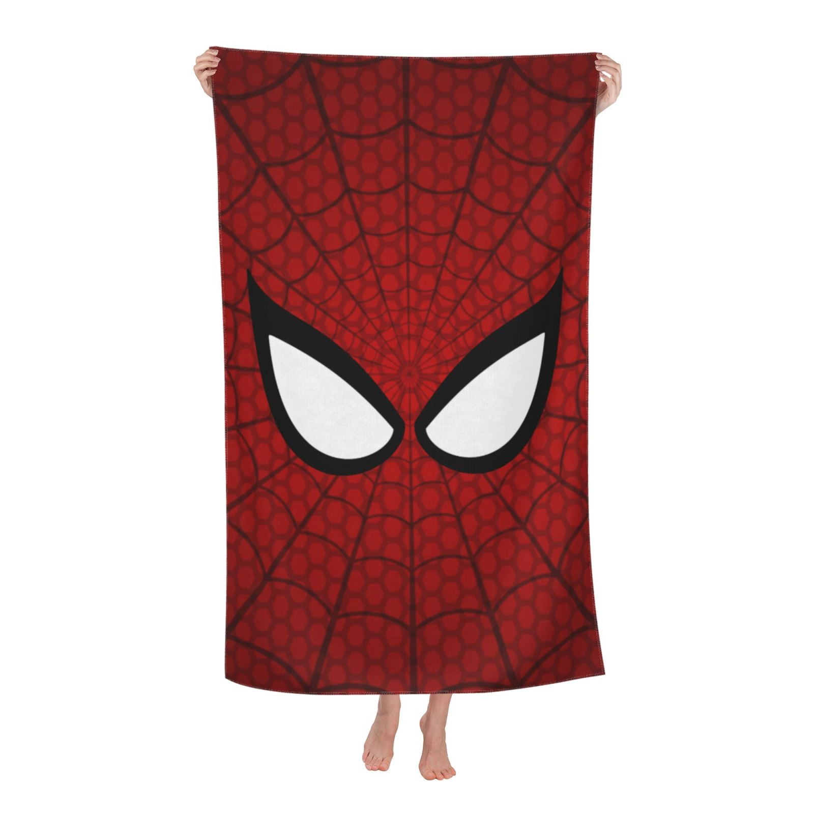 Spider Man Beach Towel, Microfiber Sand Free Bath Towel, Super