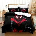 thumbnail image 1 of Spider-Man Bedding Set, 2-Piece/3-Piece Anime Ultra Soft Breathable 3D Printed Microfiber Comforter Cover, Cartoon Quilt Cover, Teen Comforter Cover with Pillowcases, 1 of 19