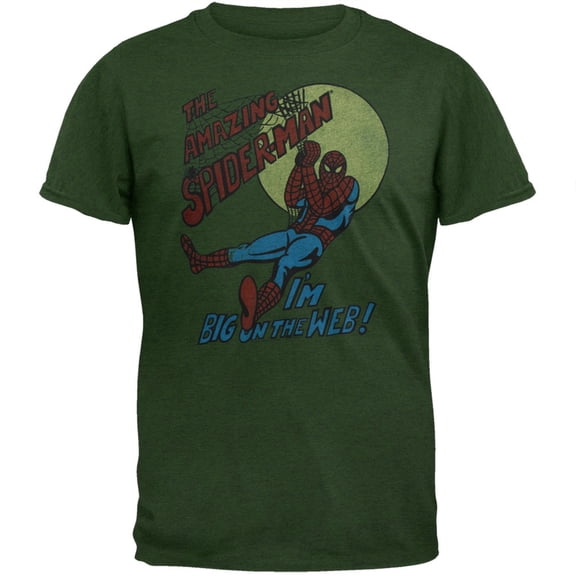 Spider-Man - Big On The Web Soft T-Shirt