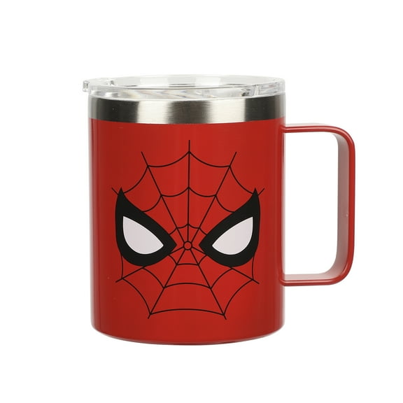 Spider-Man Bigface 14oz Vacuum Sealed Stainless Steel Coffee Mug