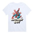 thumbnail image 1 of Spider-Man - Birthday Boy Spidey Boys' Short Sleeve Graphic T-Shirt, 1 of 4