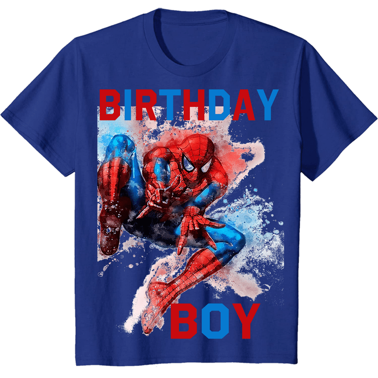 Spiderman cheap birthday shirt