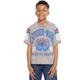 thumbnail image 1 of Spider-Man Boys Mineral Washed Graphic Football Tee with Short Sleeves, Sizes 4-18, 1 of 10