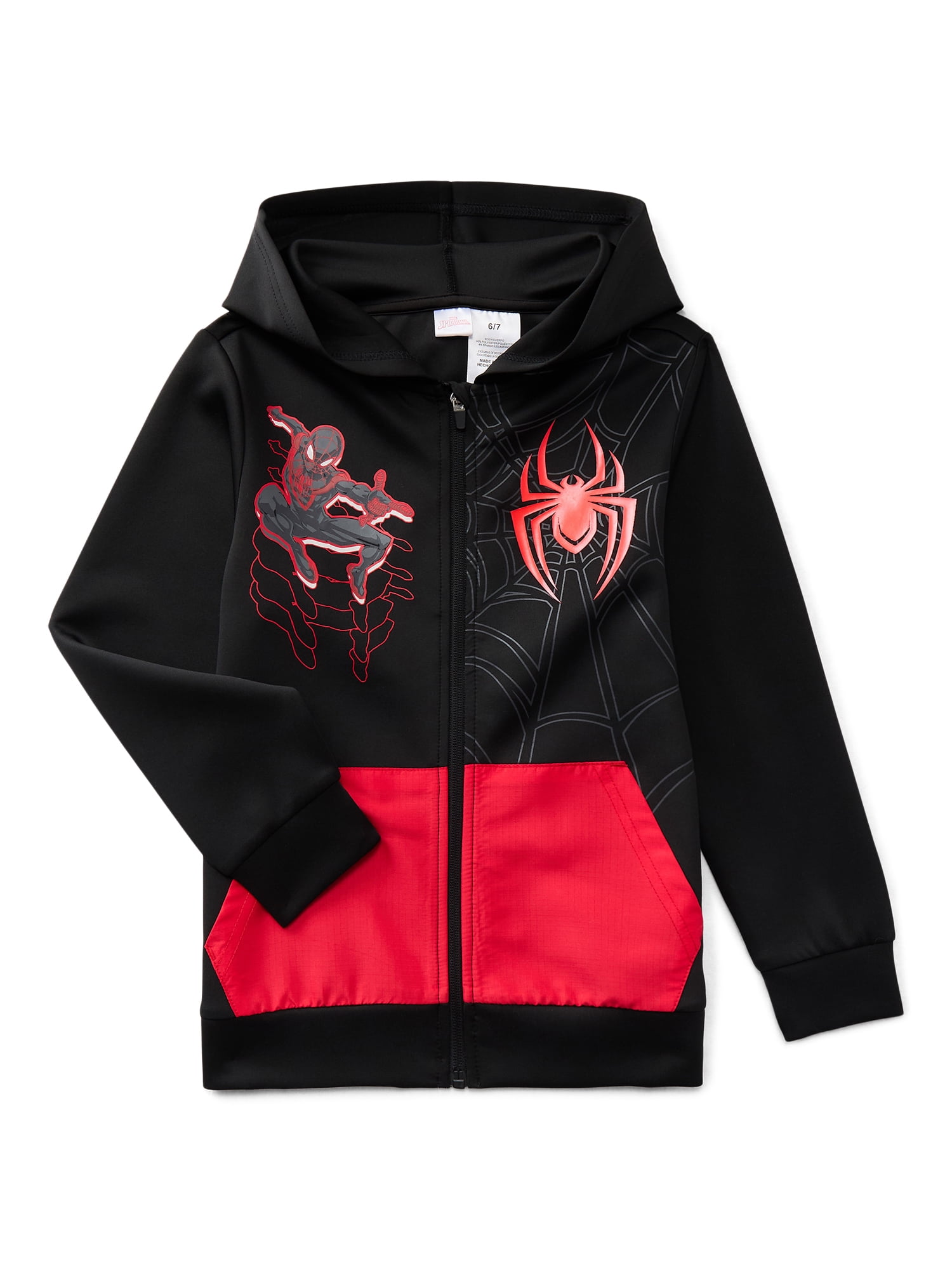 Spider-Man Boys Active Jacket, Sizes 4-16
