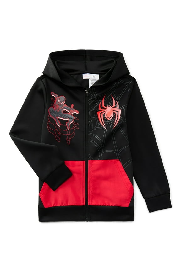 Spider-Man Boys Active Jacket, Sizes 4-16