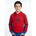 thumbnail image 1 of Spider-Man, Boys' & Big Boys' Graphic Cosplay Hoodie, Sizes 4-18, 1 of 4