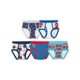 thumbnail image 1 of Spider-Man Boys Cotton Brief Character Underwear, 5-Pack, Size 4-8, 1 of 6