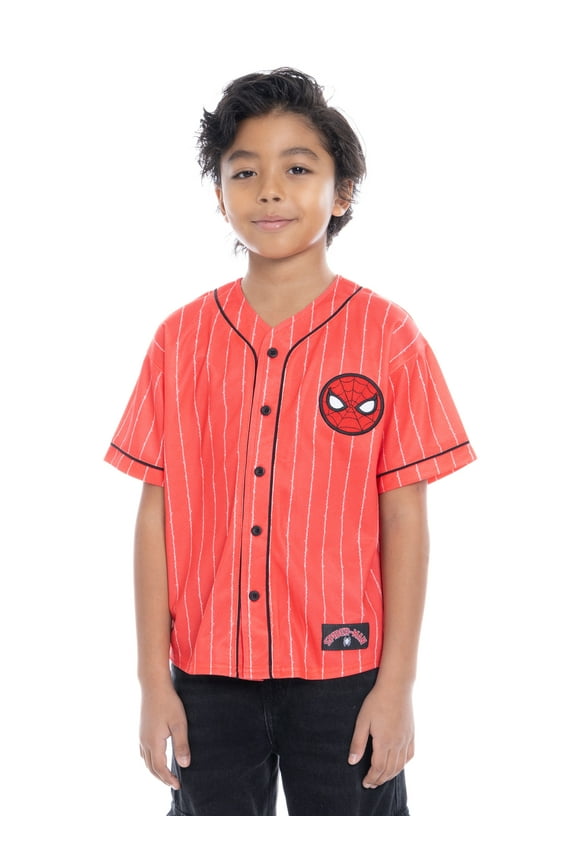 Boys Character Graphic Baseball Jersey, Sizes 4-18