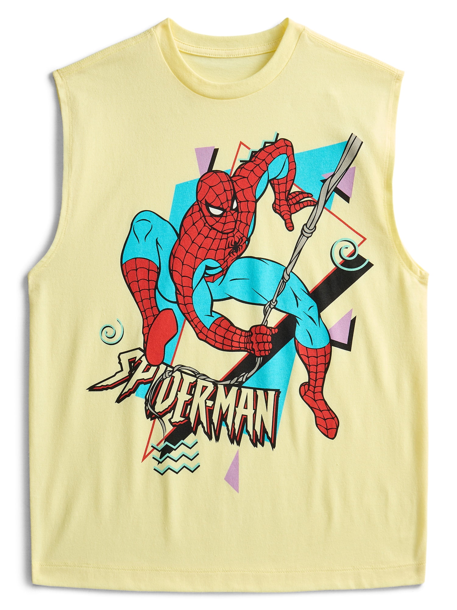 Spider-Man Boys Graphic Muscle Tank Top, Sizes 4-18