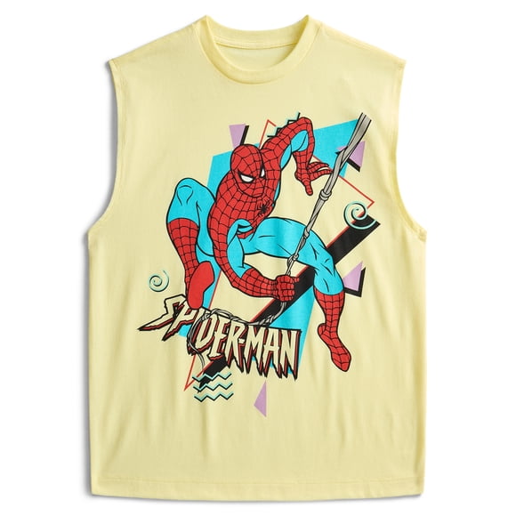 Spider-Man Boys Graphic Muscle Tank Top, Sizes 4-18
