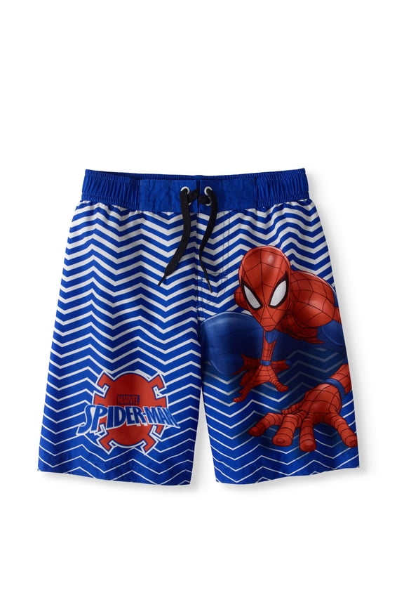 Spider-Man Boys' Graphic Swim Trunks