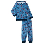 Spider-Man Boys Hooded Pajamas Set, Sizes 4-12