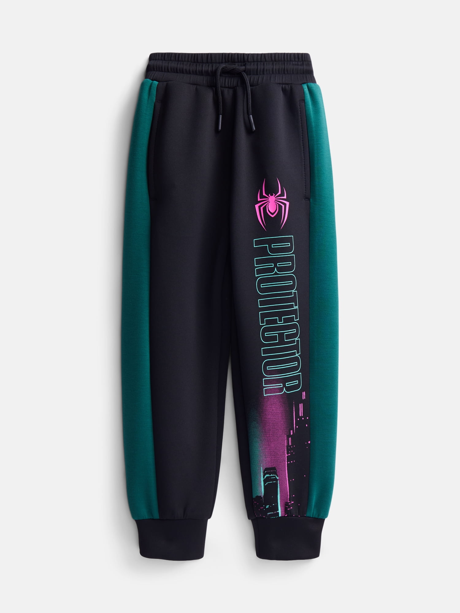 Spider Man Boys Fleece Jogger Sweatpants, Sizes 4-16