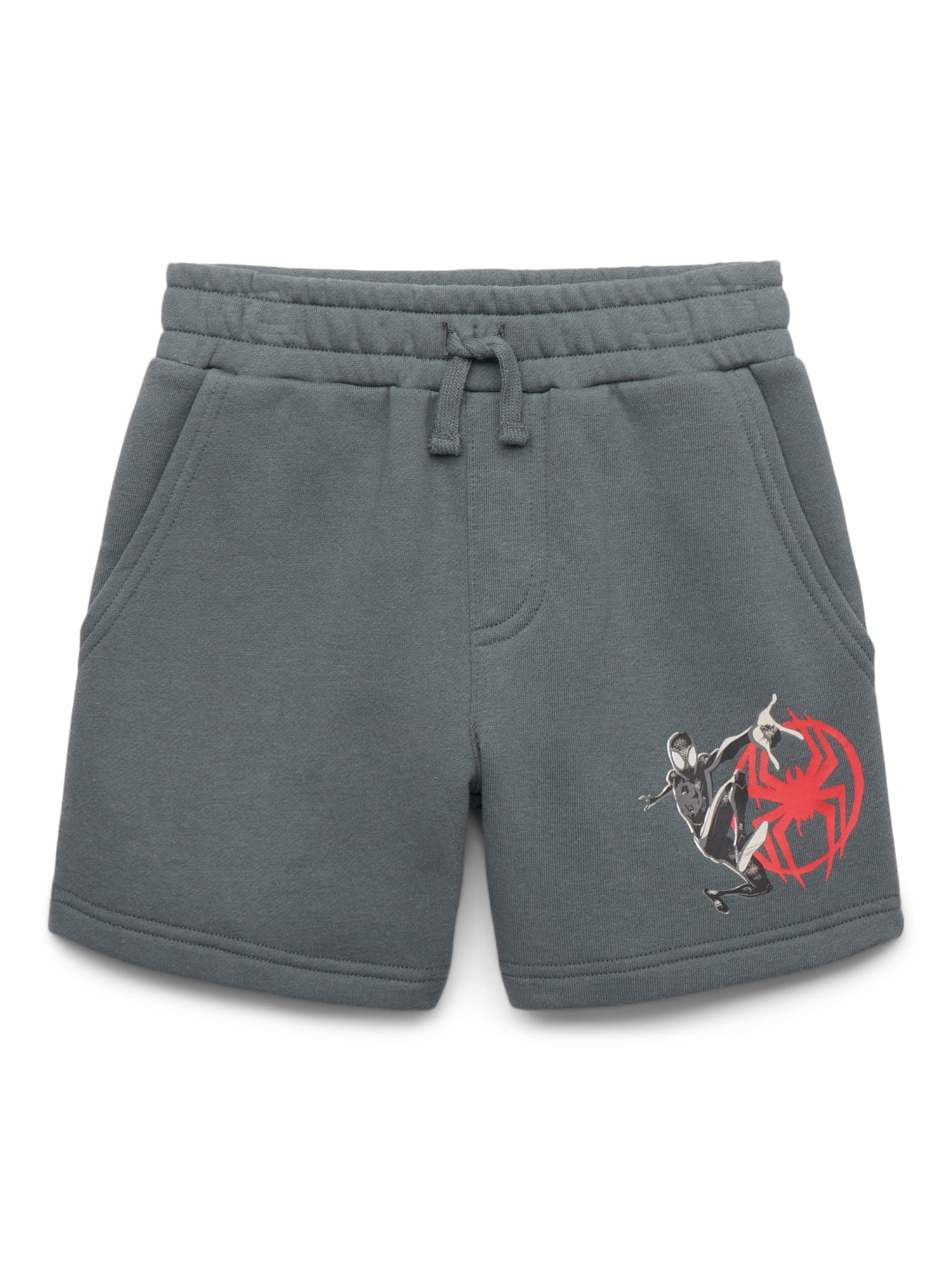 Spider-Man Boys Splat Graphic Shorts, Sizes 4-18 - Walmart.com