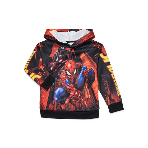 Spider-Man Boys Sublimated Graphic Hoodie, Sizes 4-18
