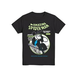 【WONDER WONDER】Twill Printed Over Fit Short Sleeve T-Shirt Wonder Nation Boys Kid Tough Short Sleeve T-Shirt, 5-Pack