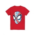 thumbnail image 1 of Spider-Man Boys Americana Crewneck Graphic Tee with Short Sleeves, Sizes 4-18, 1 of 4