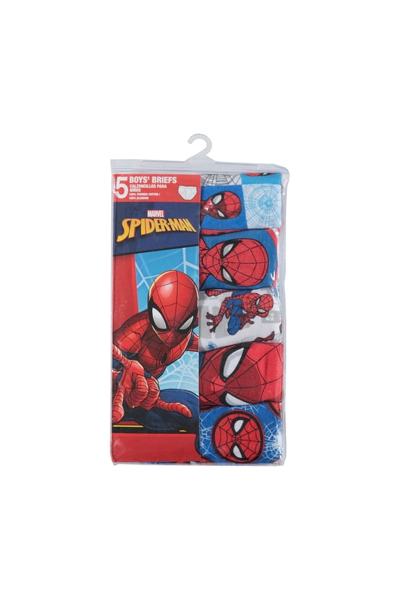 Boys Underwear, 5 Pack Briefs Sizes 4 - 8