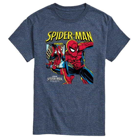 Spider-Man: Brand New Day - Comic Cover - Men's Short Sleeve Graphic T-Shirt