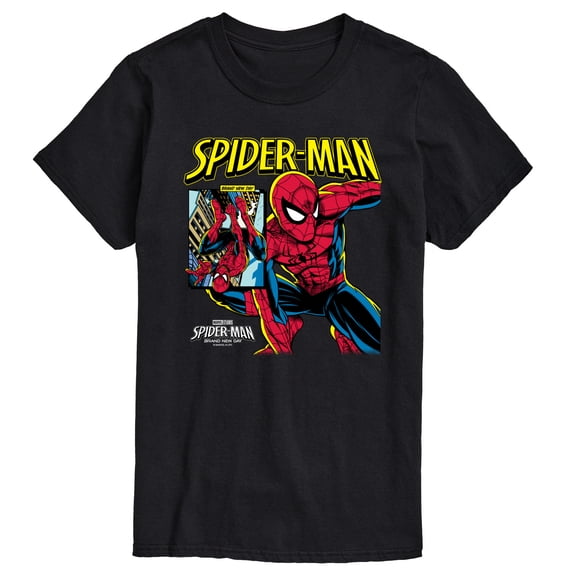 Spider-Man: Brand New Day - Comic Cover - Men's Short Sleeve Graphic T-Shirt