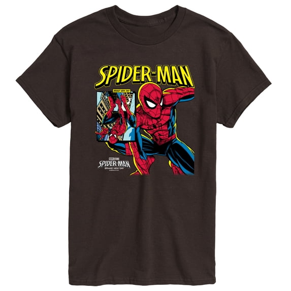 Spider-Man: Brand New Day - Comic Cover - Men's Short Sleeve Graphic T-Shirt
