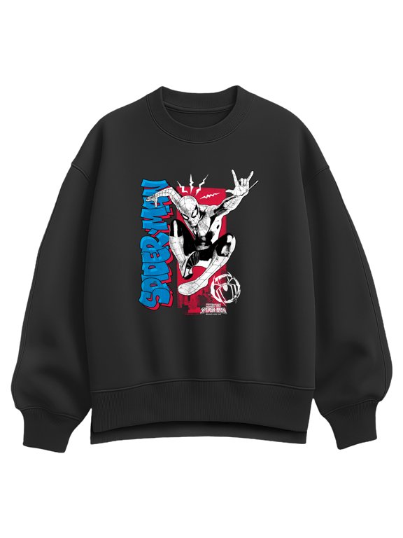 - Halftone Women's Oversized Fleece Crew Sweatshirt