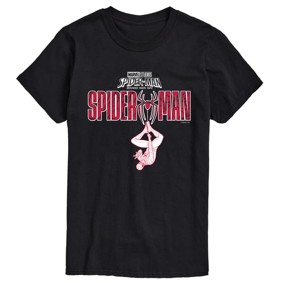 Spider-Man: Brand New Day - Hanging From Logo Pastel - Men's Short Sleeve Graphic T-Shirt