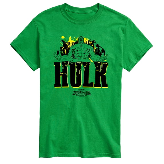 Spider-Man - Hulk Short Sleeve Graphic T-Shirt