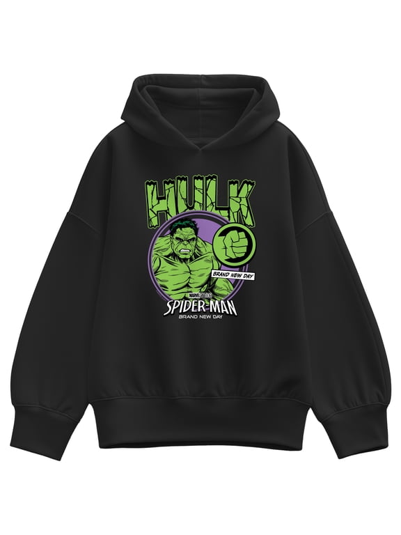 - Hulk Oversized Fleece Hoodie Sweatshirt