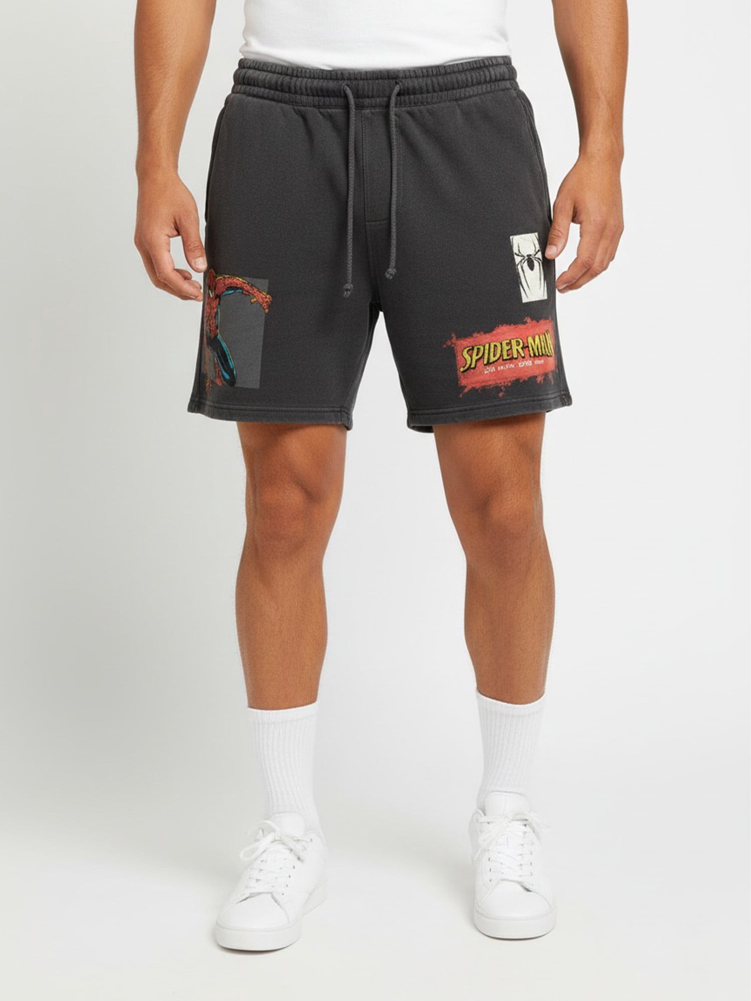 Spider-Man Brand New Day Men's & Big Men's Jogger Shorts, Sizes XS-3XL