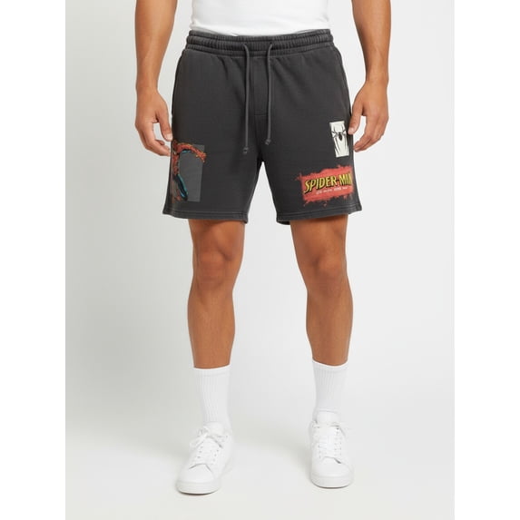 Spider-Man Brand New Day Men's & Big Men's Jogger Shorts, Sizes XS-3XL