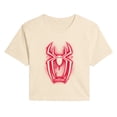 thumbnail image 1 of Spider-Man: Brand New Day - Spray Spider - Juniors Cropped Graphic T-Shirt, 1 of 3