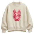 thumbnail image 1 of Spider-Man - Spray Spider Oversized Fleece Crew Sweatshirt, 1 of 3