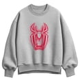 thumbnail image 1 of Spider-Man - Spray Spider Oversized Fleece Crew Sweatshirt, 1 of 2