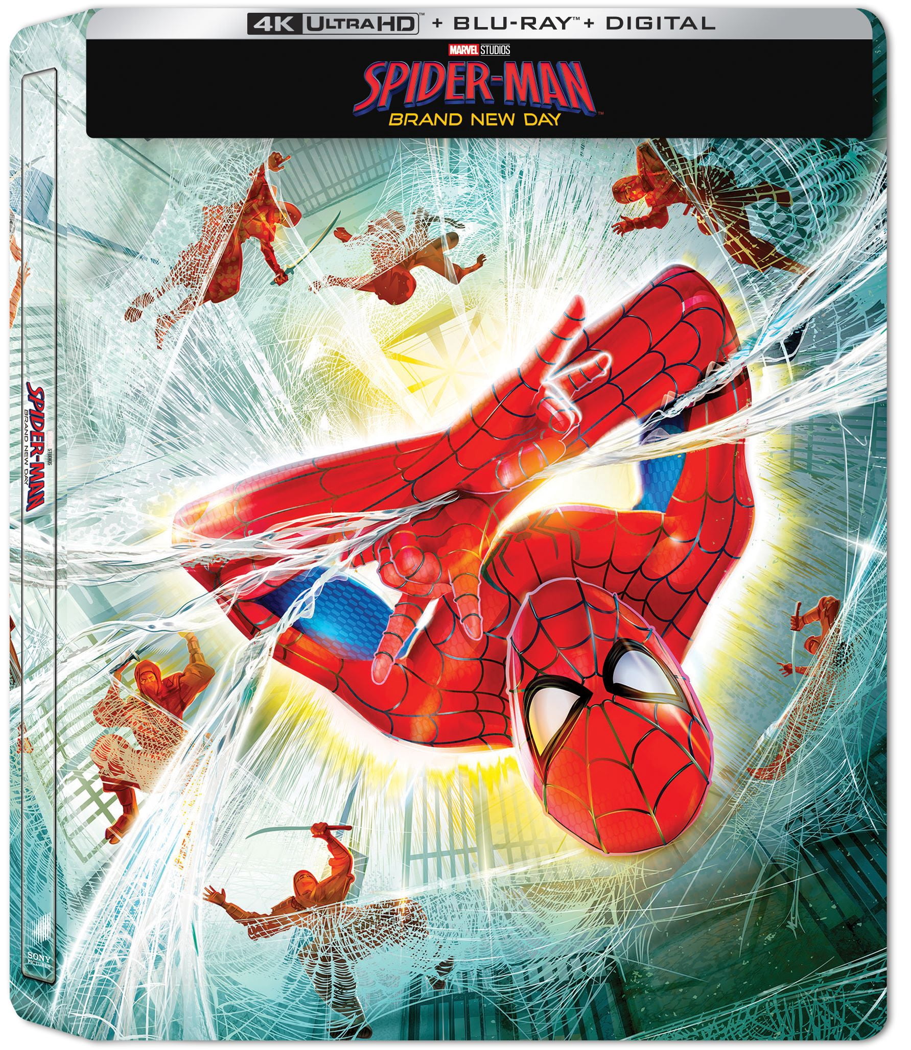Spider-Man: Brand New Day (Steelbook) (4K Ultra HD + Blu-ray + Digital Copy) Columbia, Action & Adventure