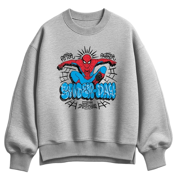 Spider-Man - Street Oversized Fleece Crew Sweatshirt